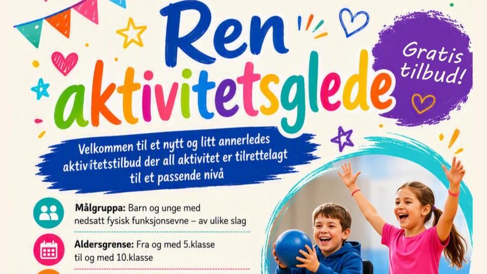 Lenke til artikkel: Ren aktivitetsglede