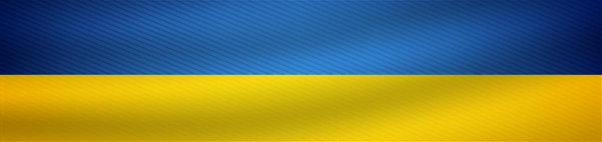 Ukrainsk flagg - Klikk for stort bilde