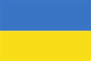 Ukrainas flagg - Klikk for stort bilde